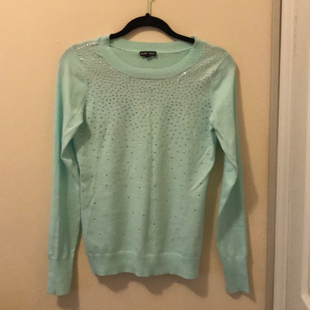 Rhinestone sweater